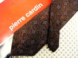 ♪30734C♪良品【ペイズリー 柄】ピエールカルダン【pierre cardin】ネクタイ