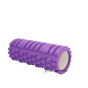 Yoga Paul Foam Roller Roller Relt Rate Ratch Massage Training Roller Back Law Bunk Muscle мышца C14 Purple