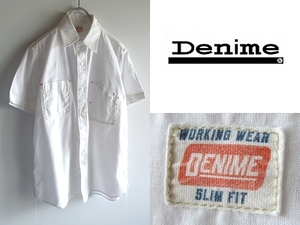 Редкий период голени Denime Work Wear Бывшие Dunime Cotton Linen Gachapoke Cat Eye Demachi Machi Рабочная масса