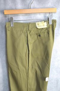 【 dead stock 60s 】 ボーイスカウト テーパード スラックス / size 31 / 60年代 boyscout パンツ デッドストック 未使用