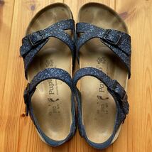 BIRKENSTOCK★ビルケンシュトック★RIO リオ 40 26センチ 紺/PAPILLIO パピリオ/レディース 海外モデル ナロー幅_画像2