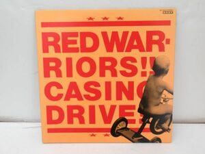 W 4-4 LP レコード コロンビア レッド ウォーリアーズ Red Warriors CASINO DRIVE AF-7455 全9曲 ロックバンド レッズ