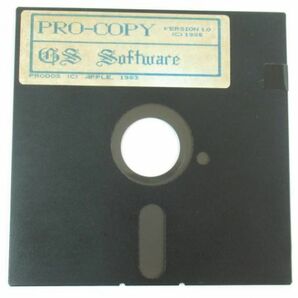 W 2-37 APPLE アップル PRO-COPY Ver.1 1995 5インチ フロッピーディスクの画像1