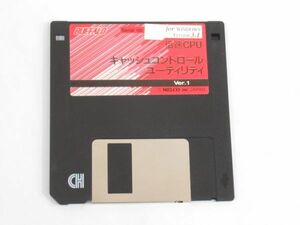 W 2-33 BUFFALO バッファロー WINDOWS3.1 倍速CPU キャッシュコントロール ユーティリティ Ver.1 3.5型 フロッピーディスク