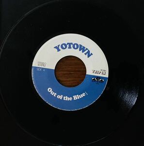 ★ 7インチ YOTOWN OUT OF THE BLUE ／ BUBBLE 45 EP ギターポップ CITY POP