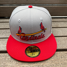 USA限定 【7】 Newera ニューエラ 59FIFTY MLB セントルイス カージナルス Cardinals 100周年記念 クーパーズタウン ヌートバー_画像3