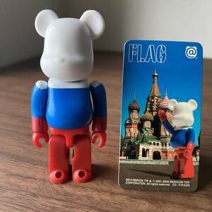 BE@RBRICK ベアブリック シリーズ17 FLAG 【ロシア Russia】 フラッグ メディコムトイ medicom toy 国旗 フィギュア