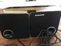 ●未使用品！Lenovo M0620 レノボ　卓上スピーカー　動作OK!　[ C0607W1]_画像2