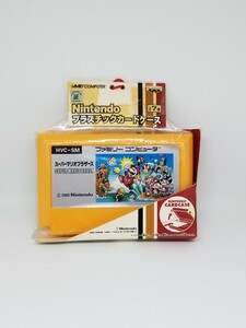 任天堂 マリオブラザーズ ファミリーコンピュータ プラスチック カードケース 名刺入れ 未使用 非売品 Nintendo スーパーマリオ ファミコン