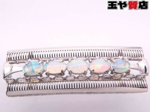  opal 5P design obidome K14WG white gold 