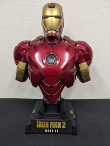  hot * toys bust 1/4 scale Ironman 2 Mark 4