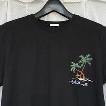 Hawaii柄★両面刺繍 Tシャツ★ハワイアン パームツリー サーフィン souvenir エンブロイダリー スカジャン トップス ALOHA スーベニア GU_画像3