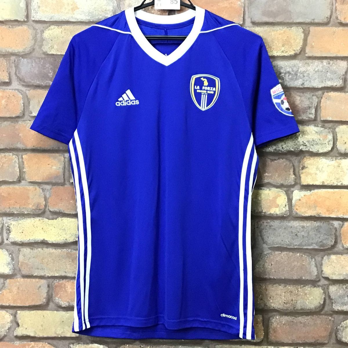 ME1-985◇速乾・通気◇良品◇ブルー【adidas アディダス】CLIMACOOL V