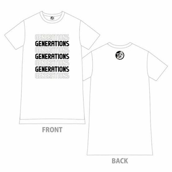 GENERATIONS Tシャツワンピース　大幅値下げセール