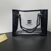 シャネル Chanel ノベルティ クリアバッグ Mサイズ レア_画像2