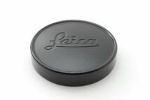 #1518◆送料無料◆LEICA ライカ 純正 39mmフィルター径 Φ42 ブラック クローム キャップ_画像1