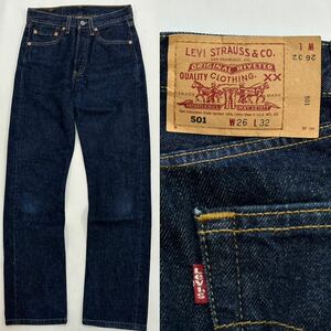 90s 00年 USA製 Levi's リーバイス 501 6501 FOR WOMEN W26 ボタン刻印553レディース 米国製 ビンテージ ストレート ジーンズ デニム