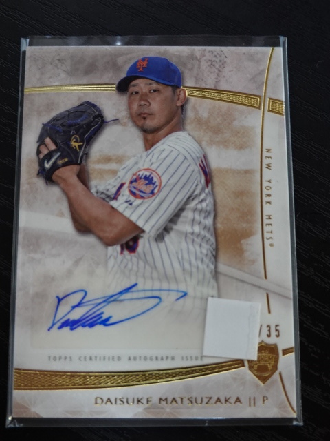 ROOKIE／AUTO card】DAISUKE MATSUZAKA MLB 2...+iselamendezagenda.mx