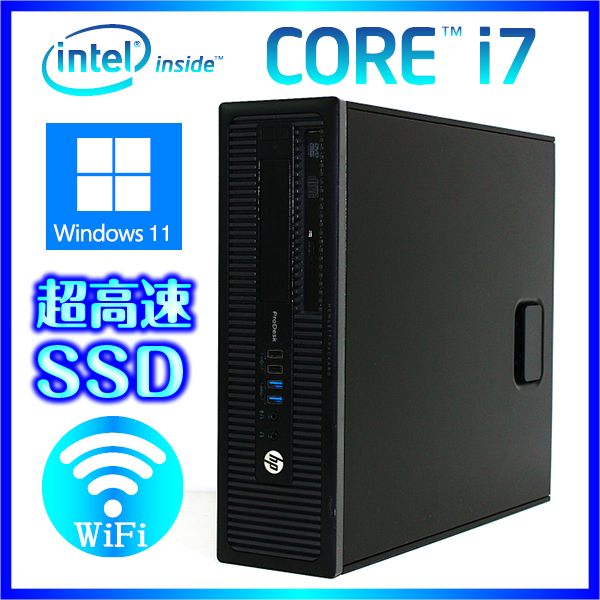 HP SSD新品1TB (1000GB)+HDD1000GB Core i7 4790 大容量メモリ20GB搭載 