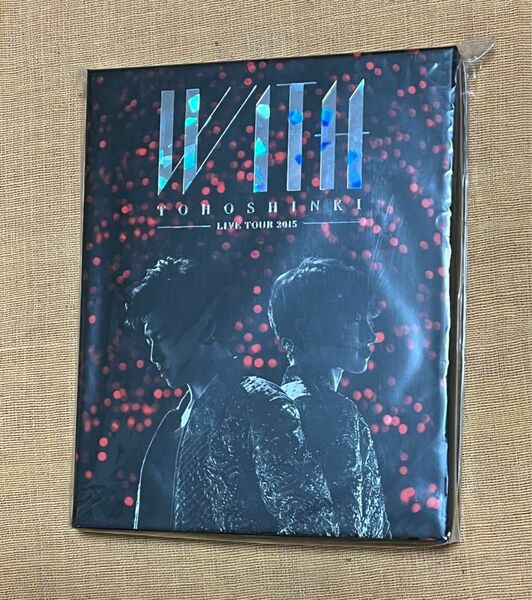 初回限定 BOX仕様 東方神起 WITH ツアー Blu-ray 2枚組 ユノ チャンミン LIVE