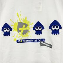 ユニクロ スプラトゥーン3 Tシャツ UT 半袖 ホワイト 3XL 4L UNIQLO イカ いか Splatoon インクリング コラボ ティーシャツ メンズ 新品 白_画像2