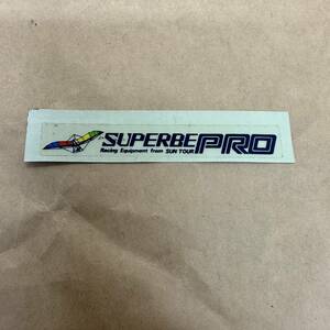 SUPERBE PRO / デカール 小 NEW OLD STOCK 