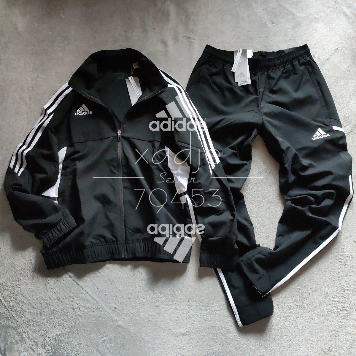 新品 正規品 adidas アディダス 上下セット ウィンドブレーカー