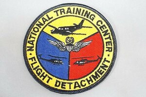 ★ NATIONAL TRAINNING CENTER・FLIGHT DETACHMENT ナショナルトレーニングセンター 飛行分遣隊 ワッペン／パッチ ベルクロなし