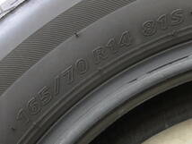 予備用や交換用に！ブリヂストン ネクストリー 165/70R14 2020年製 ラジアルタイヤのみ1本 アクア,パッソ,ヴィッツ,マーチ,ポルテ,スペイド_画像4