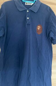 最終値下 A BATHING APE【アベイシングエイプ】青山店購入【正規品】レアロゴポロシャツ