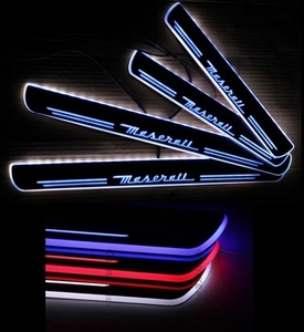 マセラティ Maserati　LED スカッフ プレート