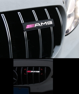 ベンツ AMG　ＬＥＤ エンブレム　フロントグリル　