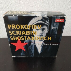 中古品★PROKOFIEV SCRIABIN SHOSTAKOVICH コンプリート ピアノソナタ