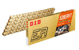 DID 520ERVT-120L ZJ(カシメ) GOLD 4525516358712 大同工業株式会社 D.I.D バイクチェーン