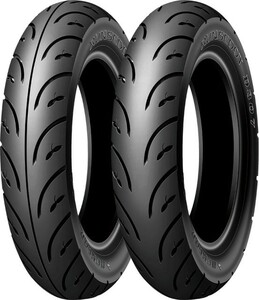 DUNLOP 100/80-12 56J D307 TL(チューブレスタイヤ)