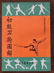 中文・中国拳法・カンフー本　『初級刀術図解　武術初級訓練叢書之二』　1977　藝美図書公司（香港）