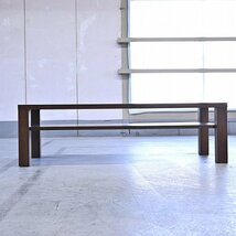 AREA TOKYO 17万「A-living table」ウォールナット材 無垢 センターテーブル 机 ローテーブル リビングテーブル 北欧モダン ナチュラル ア_画像3