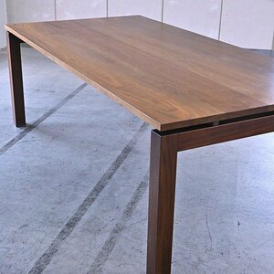 Ritzwell 50 ten thousand [FV TABLE] dining table walnut material dining table modern natural desk desk table litsu well 