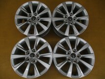 ■送料無料 A2s■　トヨタ　純正アルミ　16×7.0J+40　5H PCD114.3　ハブ径φ60　４本　シルバー系_画像2