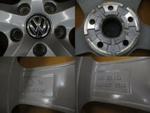 ■送料無料 A4s■　VW純正アルミ　16×6.0J＋48　5H PCD112　スタッドレス　205/55R16　ミシュラン ９分山　冬４本セット　※ゴルフ6 等　_画像7