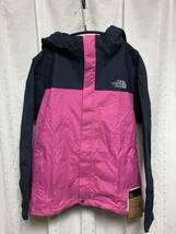 新品 20FW THE NORTH FACE Hyvent Raintex 150 定価17,600円 ピンク ノースフェイス ノース セットアップ 上下 子供 kid’s kids 雨具_画像2