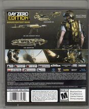 PS3◆輸入版 CALL OF DUTY Advanced Warfare Day Zero Edition　コール オブ デューティ_画像2