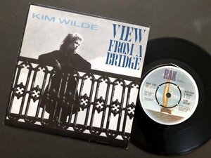 KIM WILDE View from a Bridge UK盤シングル Rak 1982