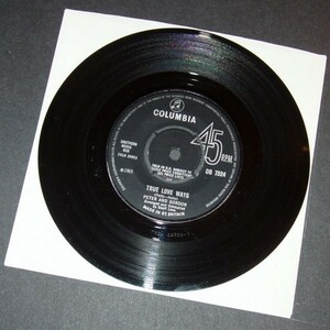 PETER & GORDON True Love Ways UK盤シングル Columbia 1967