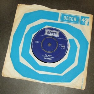 THE RATTLES The Witch / Geraldine UK盤シングル Decca