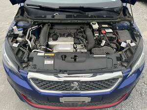 3-38 H21996 Peugeot308 GTI 270 by PEUGEOT SPORT Transmission本体 5G05 1,600㏄ turbo 6MT T95G05 実働品 ※engine補器類別