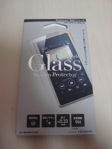 [送料無料 即決]IOデータ Walkman WM1シリーズ用 Glass Screen Protector BKS-WM1G3F　開封未開封品