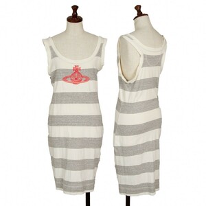  Vivienne Westwood red label o-b стежок вышивка окантовка майка One-piece off серый 1