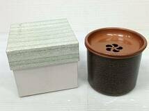 美品 純銅製 茶こぼし/建水 茶道具