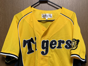 M-L HANSHIN Tigers Mizuno / 阪神タイガー 応援ユニフォーム メッシュ ミズノ